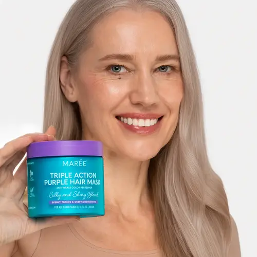 Marée Triple Action Purple Hair Mask for Blondes