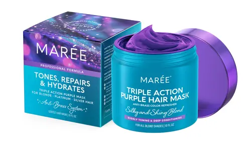 Marée Triple Action Purple Hair Mask for Blondes
